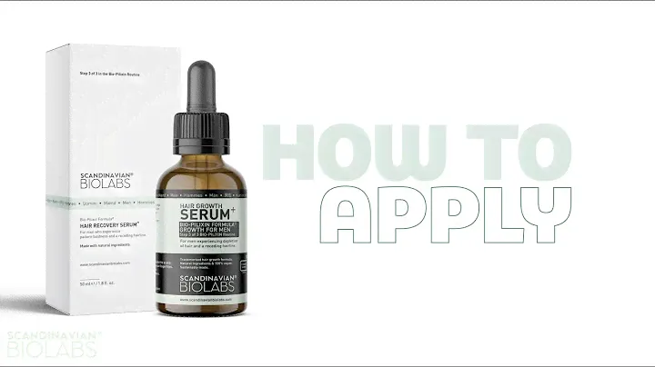 How To Apply Hair Growth Serum | For Men