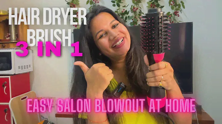 Professional Hair Dryer with Comb Hair Straightener Blow Dryer Hair Styler #trendyol