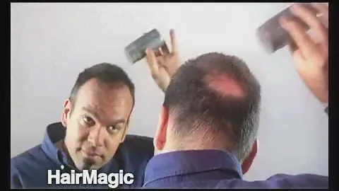 Камуфляж для волос Hair-Magic. Маскировка проблемных зон.