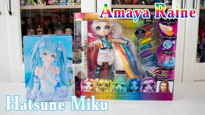Обзор на Rainbow high Amaya Raine | Причёсываем куклу)