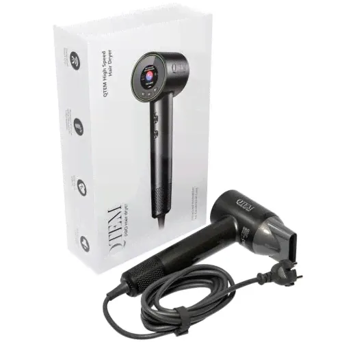Qtem Фен Touch Sensing Hair Dryer, темно-серый, 1 шт (Qtem, Pro Tools)-0