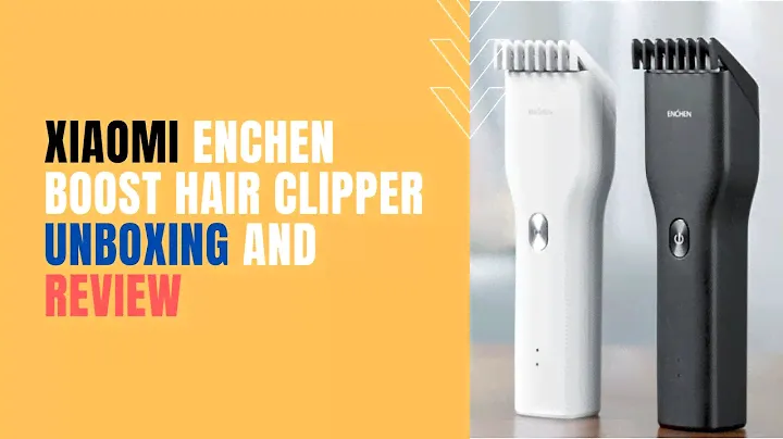 Xiaomi Enchen Boost Hair Clipper Unboxing How to Use and Review