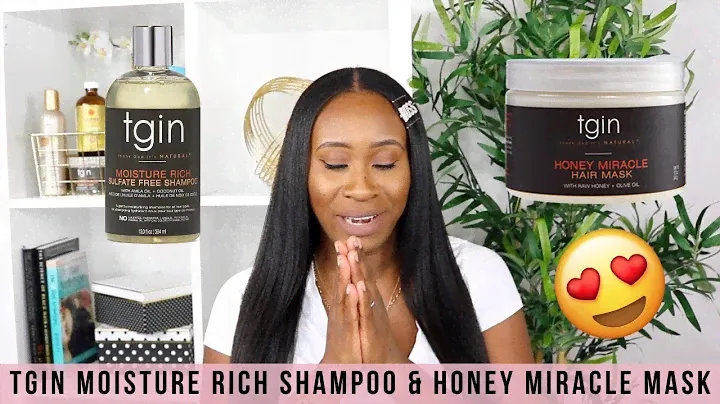 СЕРИЯ ЛЮБИМЫХ ПРОДУКТОВ — TGIN MOISTURE RICH ШАМПУНЬ + МЕДОВАЯ ЧУДО-МАСКА | РАССЛАБЛЕННЫЕ ВОЛОСЫ