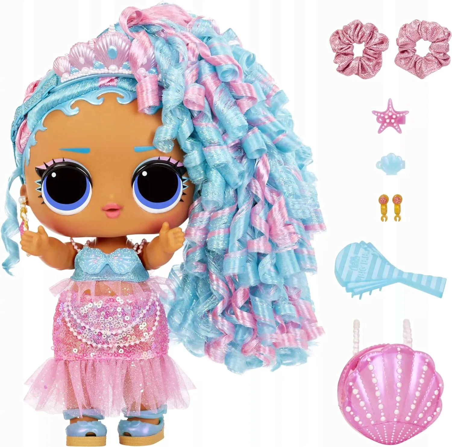 Кукла LOL Surprise Big Baby Hair Hair Hair - Splash Queen