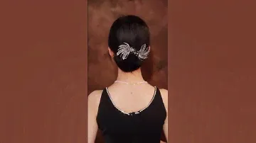 Product Link in Comments ▶️ Invisible Lazy Coiled Hair Clips