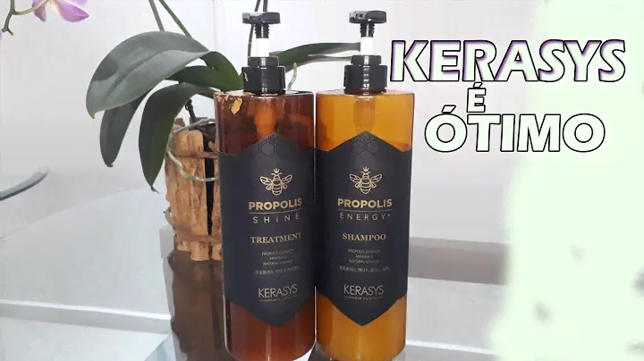 kerasys própolis/hidratação intensa para cabelos finos e porosos#kerasys