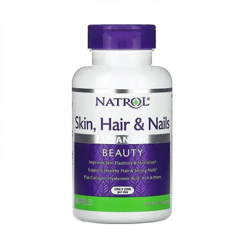 Витамины Skin Hair & Nails Advanced Beauty (60 кап) Natrol