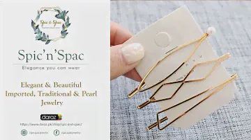 Metal Pearls Hair Clips Bobby Pin Barrettes Hairpins Hair Accessories