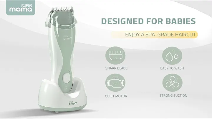 SuperMama 10-in-1 Baby Hair Clipper //