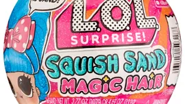 ЛОЛ СЮРПРАЙЗ Кукла в шаре Squish Magic Hair с акс.