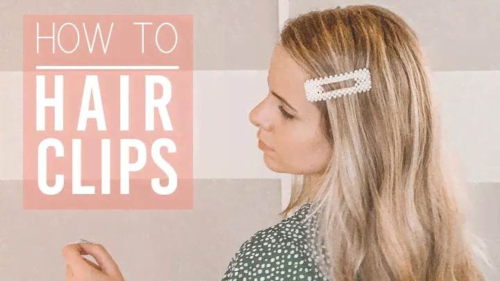 5 Ways To Style HAIR CLIPS! || Hazel Darling