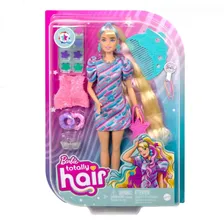 Игровой набор Barbie Кукла Totally Hair Звездная красотка HCM88