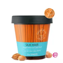 THE SAEM Маска интенсивная для волос Silk Hair Argan Intense Care Pack