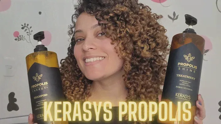 TOP DAS TOPS'S KERASYS PROPOLIS PRODUTO PROFISSIONAL em cabelo cacheado?/ POROSIDADE CONTROLADA
