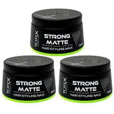 TOTEX Hair Styling Wax | Strong Matte | Strong Hold Natural Look (Pack Of 3)