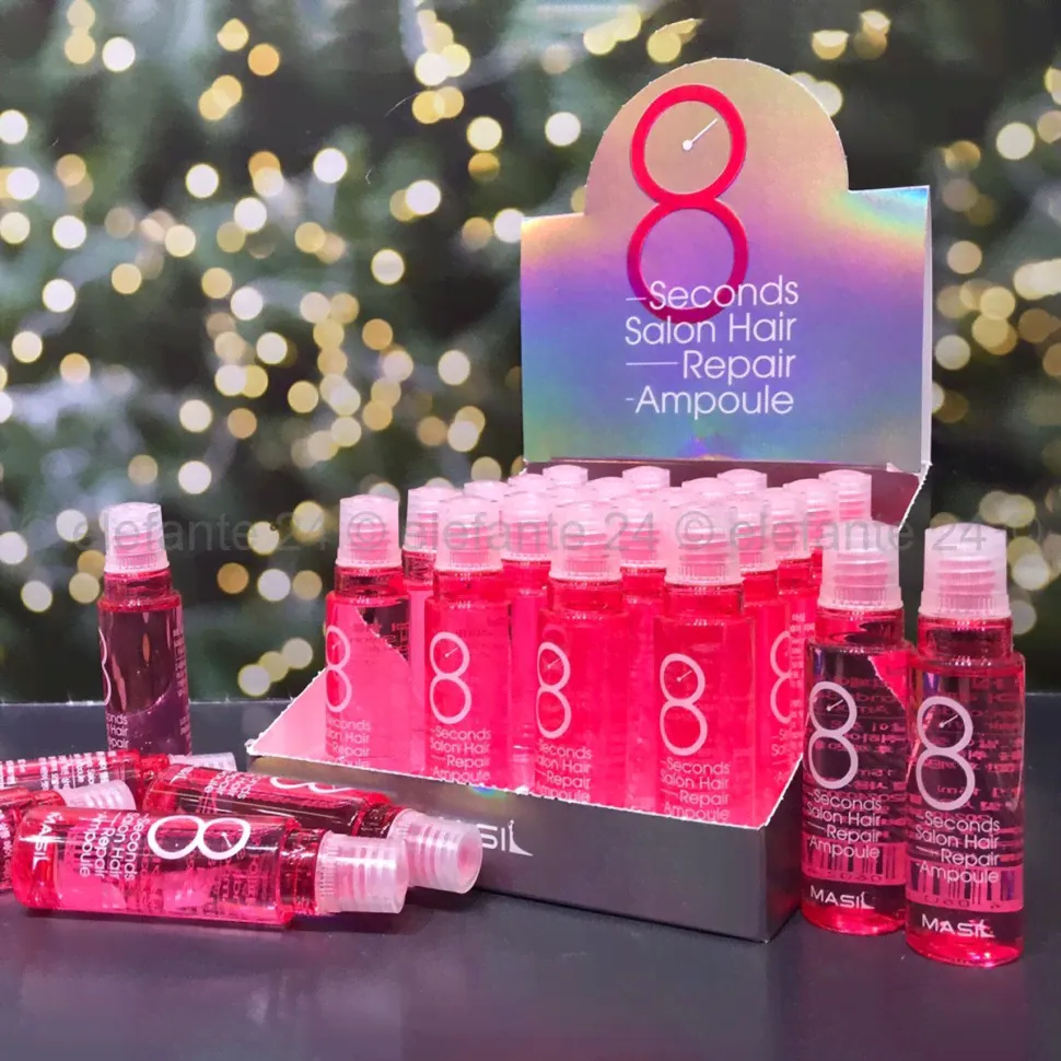 Маска-филлер для волос MASIL 8 SECONDS SALON HAIR REPAIR AMPOULE (125)-0