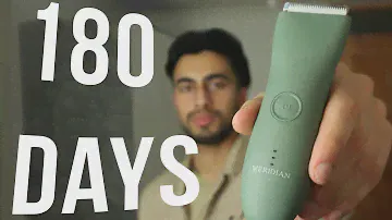 180 Days Of Meridian Grooming TRANSFORMATION Honest Review | #1 MANSCAPED Pubic Hair Trimmer