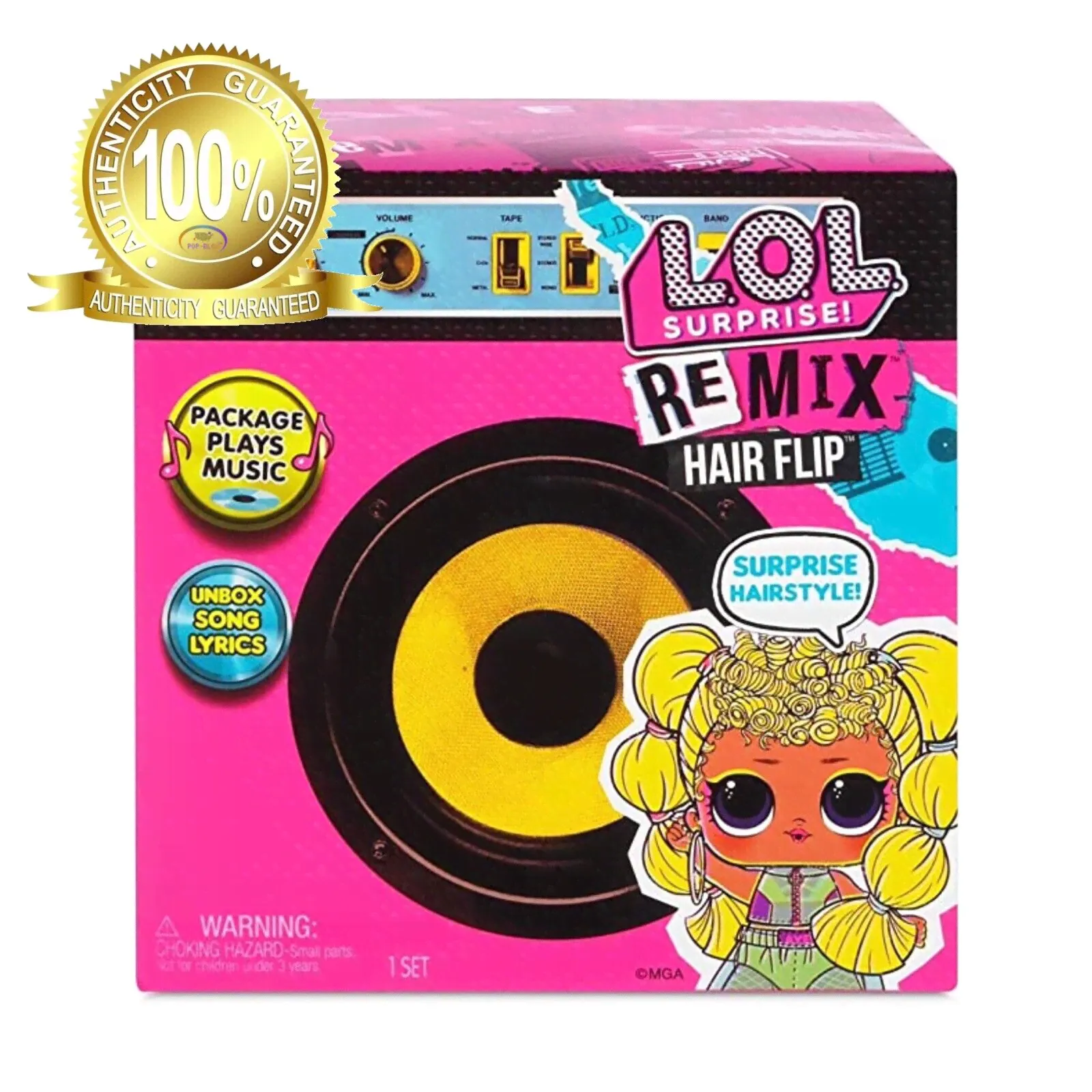 LOL Surprise! Remix Hair Flip Dolls - Brand New and Sealed w 15 Surprises L.O.L.-0