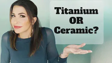 Titanium Vs Ceramic Flat Iron | Which is Better for your Hair Type?