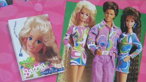 Разговоры о куклах: Barbie Totally Hair Brunette 1991
