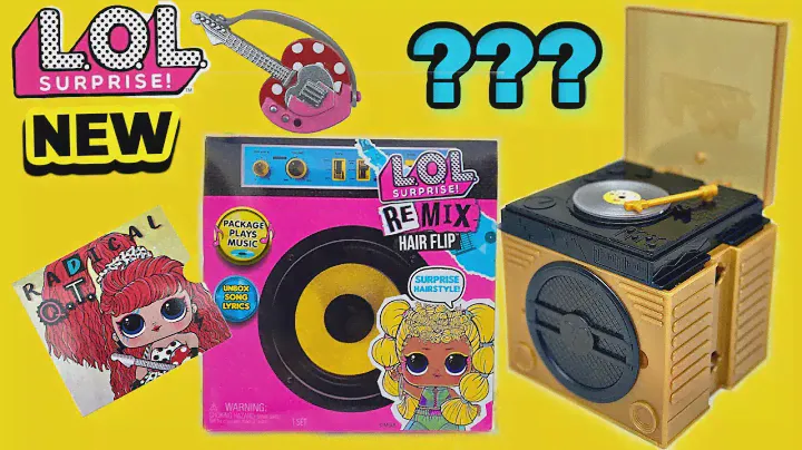 LOL Surprise REMIX Hair Flip Dolls Unboxing Ultra Rare Found | BRAND NEW 2020