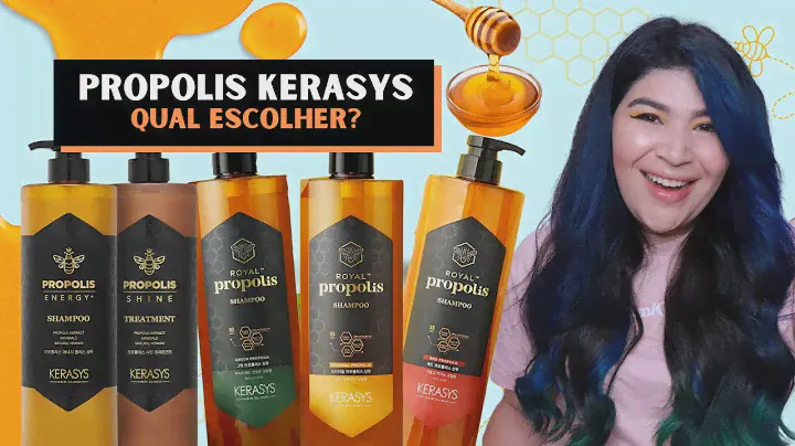 🍯PROPOLIS KERASYS QUAL ESCOLHER? [Propolis Shine, Original Propolis, Green Propolis e Red Propolis]