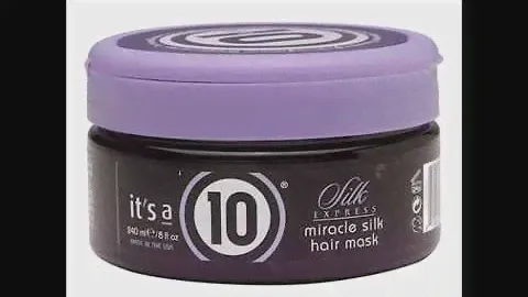 it's a 10 silk express miracle silk hair mask 8 oz