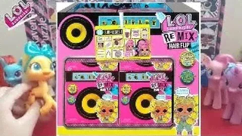 L.O.L SURPRISE REMIX HAIR FLIP Dolls - 15 SURPRISEs with HAIR REVEAL & MUSIC