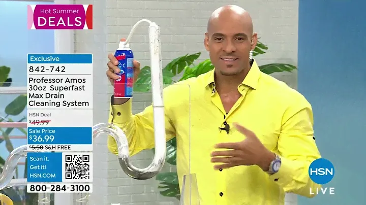 Professor Amos 30 oz.  Superfast Max Drain Cleaning Syst...
