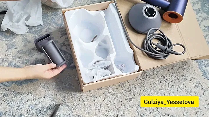 Анпанкинг фена  super hair dryer Распаковка.