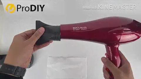 Nova Brasil NV-6606 Tourmaline Ionic Hair Dryer 4000W Fashion Hair Salon 2 Speed Pengering Rambut