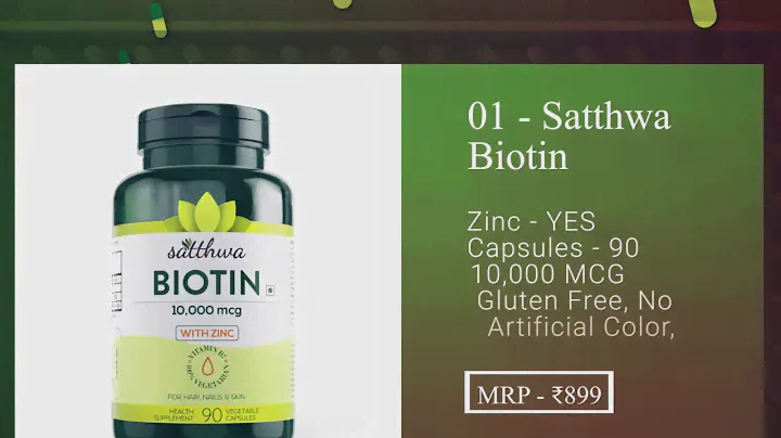 Top 5 Biotin Supplements in India! Which is The #1?