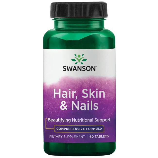 Hair, Skin &amp; Nails Swanson 60 табл для здоровья кожи, волос и ногтей купить