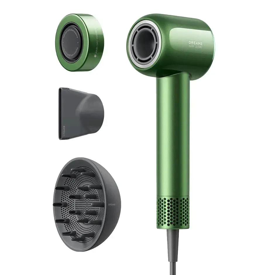 Фен Dreame Hair Glory High-speed Hair Dryer Green (1600 Вт /зеленый)-0