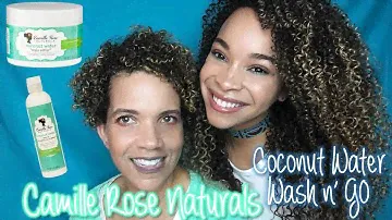 Camille Rose Naturals Coconut Water Line | Wash n' Go