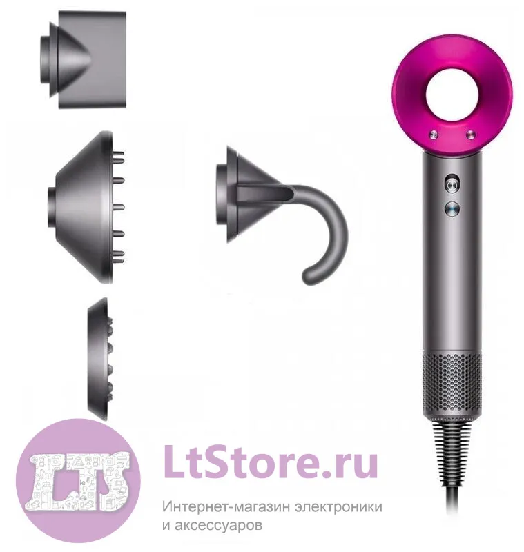 Фен Dyson Supersonic Hair Dryer HD08 Iron Fuchsia