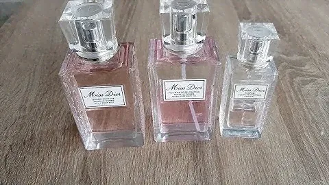 مجموعة ديور للعناية بالشعر والجسم مع التجربة Miss Dior for hair and body care